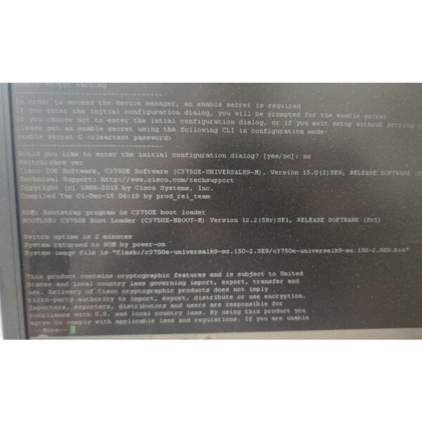 Коммутатор Cisco Catalyst WS-C3750X-48T-S