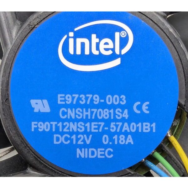 Система охлаждения (Кулер) E97379-003, F90T12NS1E7-57A01B1, Intel, Socket LGA 1150, LGA 1151, LGA 1151-v2, LGA 1155, LGA 1156, LGA 1200