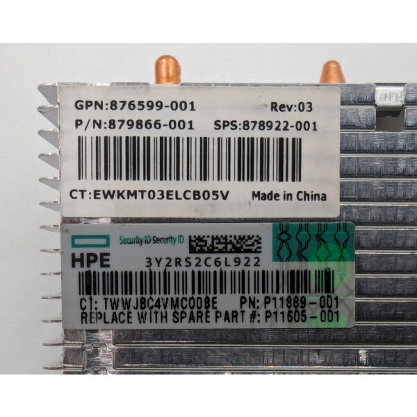 Система охлаждения 878922-001, 876599-001, 879866-001, HP ProLiant ML110 Gen10
