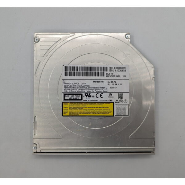 Привод DVD-RW UJ862A, G8CC0004D220, Panasonic, 9,5мм, Slim, SATA