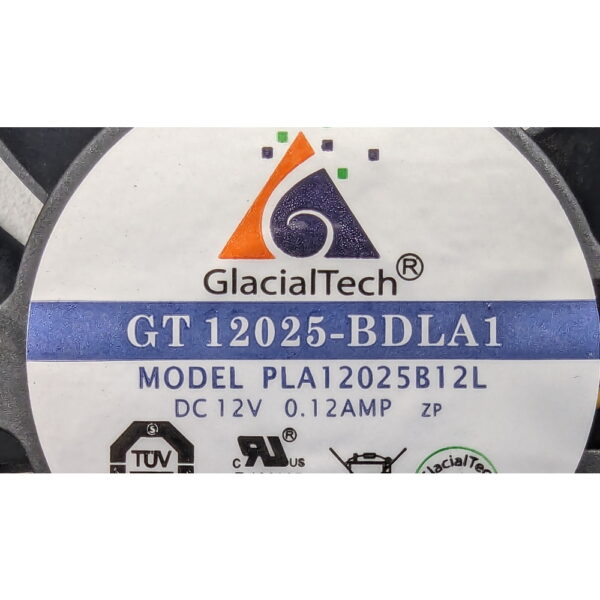Вентилятор PLA12025B12L, GT12025-BDLA1, Glacial Tech, 120x120x25, 3 pin