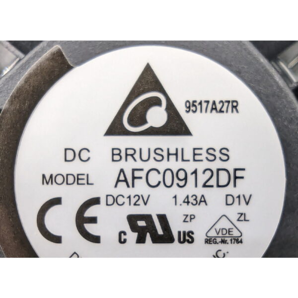 Вентилятор 879098-001, 870311-002, 878928-001, AFC0912DF, Delta, HP ProLiant ML110 Gen10, 92 X 92 X 32MM