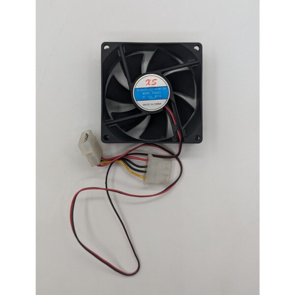 Вентилятор XS8025, Fan Motor, 80x80x25 мм, 4-pin, 12 В, 0.11 A
