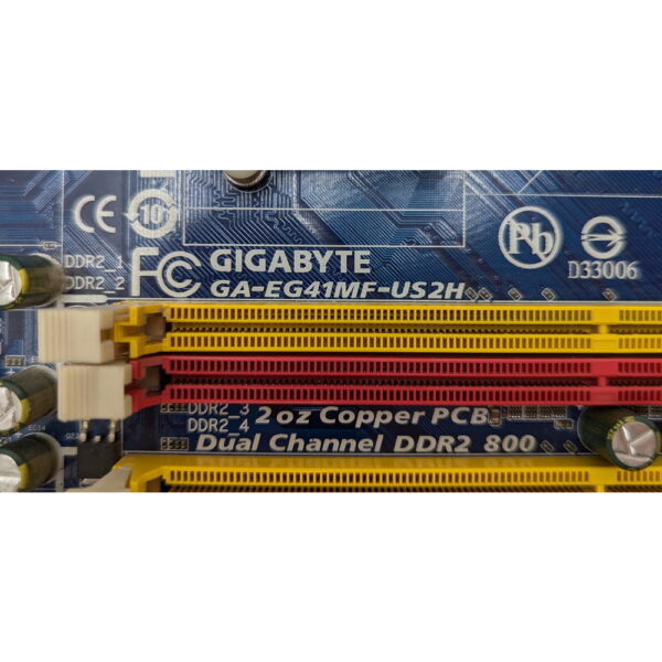 Материнская плата GA-EG41MF-US2H, Gigabyte, MicroATX, LGA775