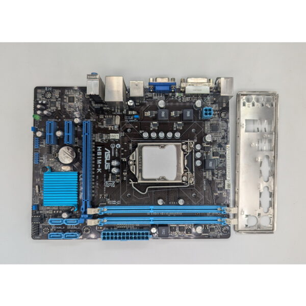 Материнская плата H61M-K, Asus, MicroATX, LGA1155