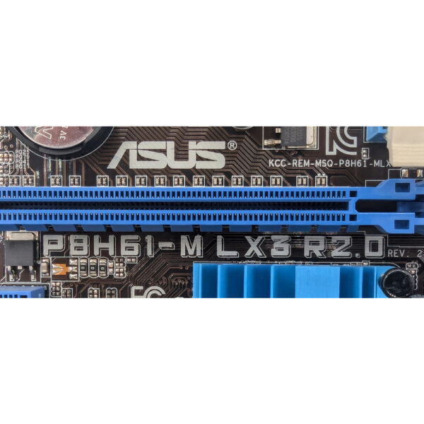 Материнская плата P8H61-M LX3, Asus, MicroATX, LGA1155