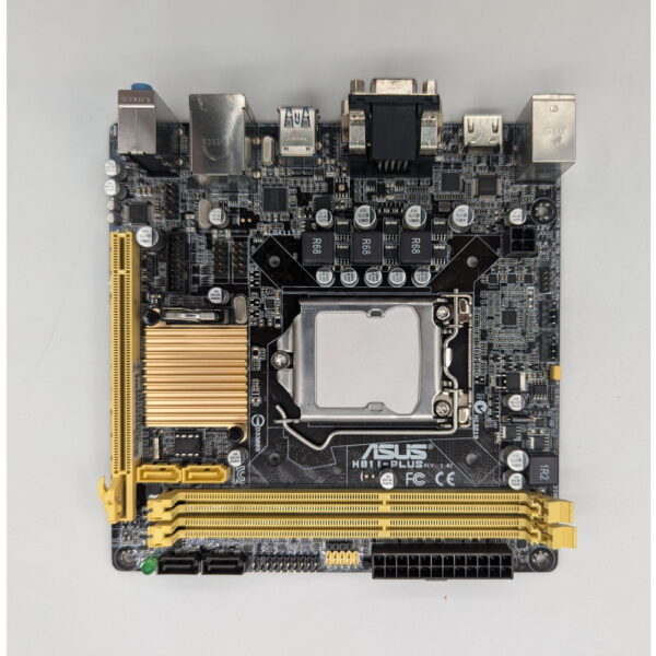 Материнская плата H81I-PLUS, Asus, Mini-ITX, LGA1150