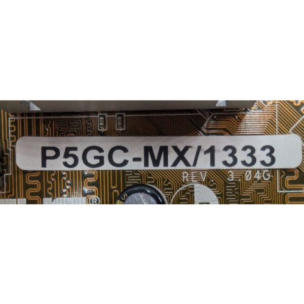 Материнская плата P5GC-MX/1333, Asus, MicroATX, LGA775