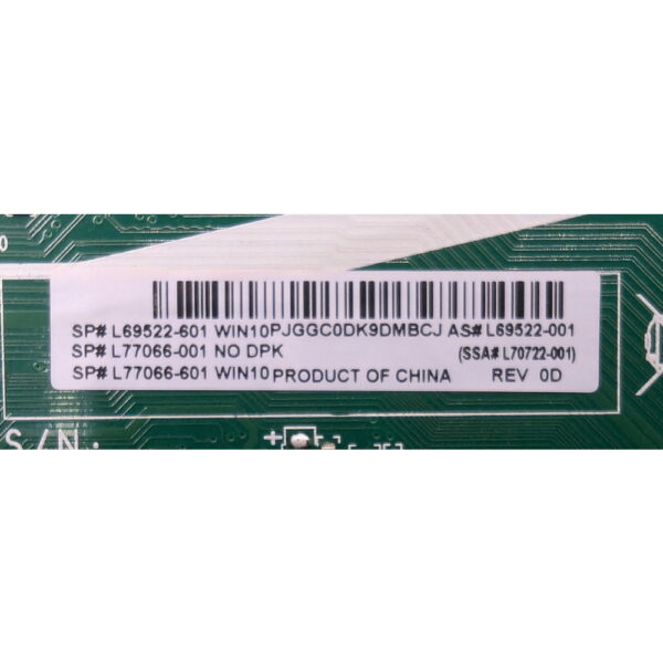 Материнская плата L77066-001, L77066-601, L69522-001, L69522-601, HP 280 Pro G4, SFF