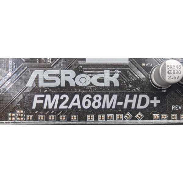 Материнская плата FM2A68M-HD+, ASRock, MicroATX, FM2