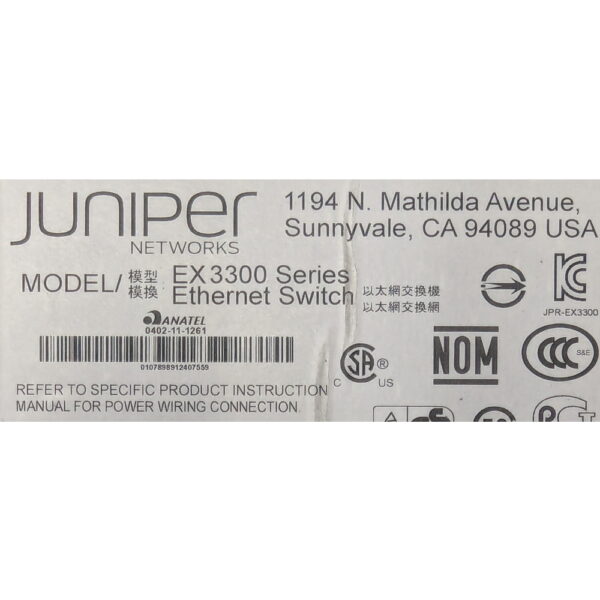 Коммутатор Juniper EX3300-48T