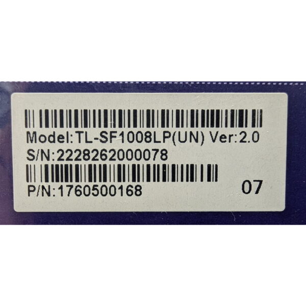 Коммутатор 1760500168, TL-SF1008LP+POE, TP-Link