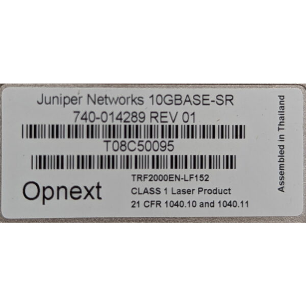 Трансивер 740-014289, TRF2000EN-LF152, Juniper, 10 Gb