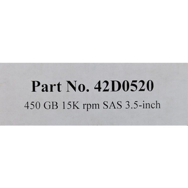 Жесткий диск 42D0520, IBM, 450 Гб, SAS, 3.5