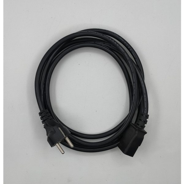 Кабель питания C19 To Euro, 2.5 M