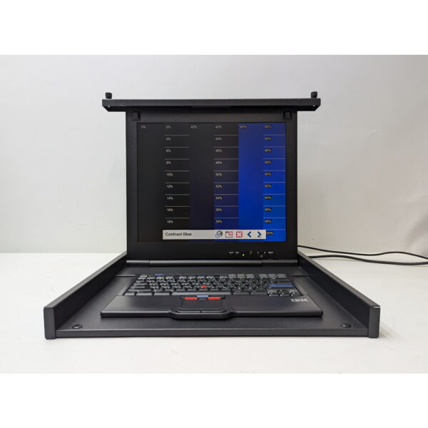 KVM консоль 46M5215, 40K9420, IBM, 17", 1U, без направляющих