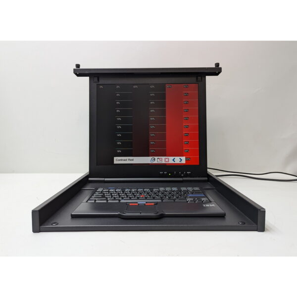 KVM консоль 46M5215, 40K9420, IBM, 17", 1U, без направляющих
