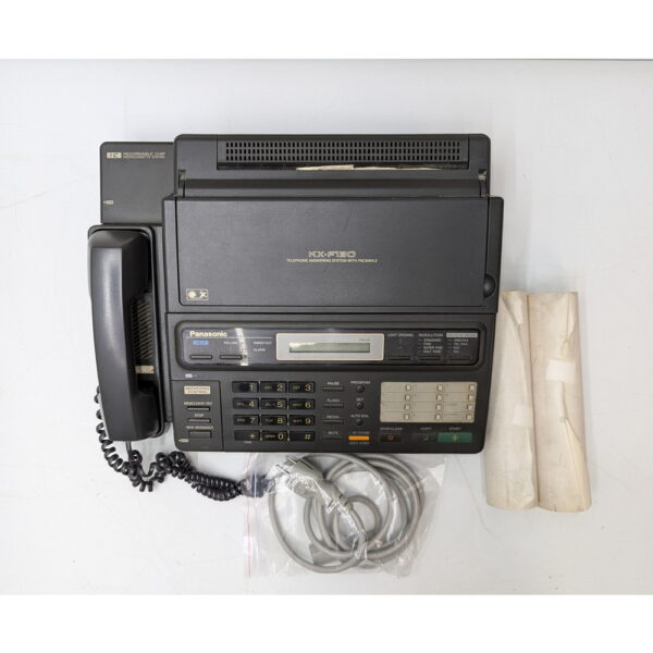 Факс KX-F130, Panasonic, кабель питания, 2 ролика ленты