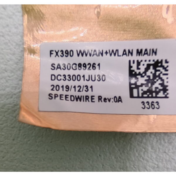 Антенны Wi-Fi DC33001JU20, DC33001JU30, Lenovo Thinkpad X13, X390, X395