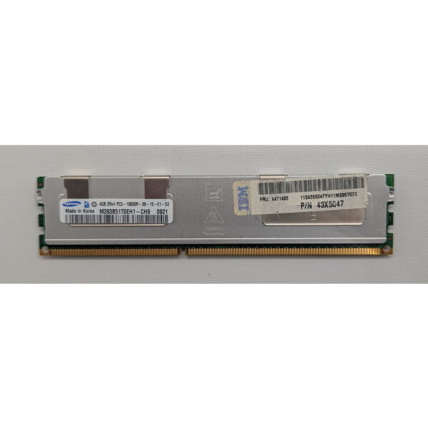 Модуль памяти M393B5170EH1-CH9, 44T1493, 43X5047, 44T1493, Samsung, IBM, DDR3, 4Gb, 10600