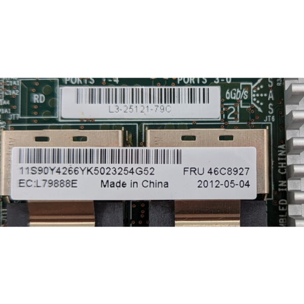 Контроллер RAID 46С8927, IBM ServerRAID M5015, 6GB, 512 MB