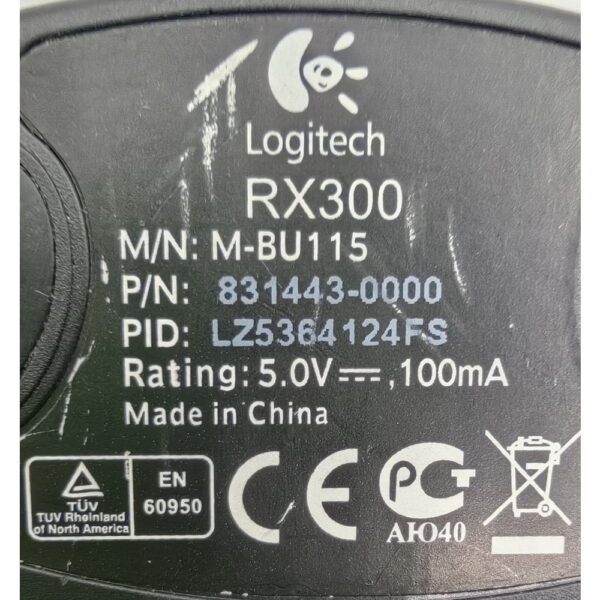Мышь m-bu115, Logitech RX300, USB