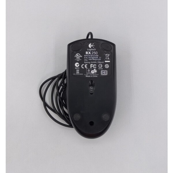 Мышь 810-000208, Logitech RX250, USB