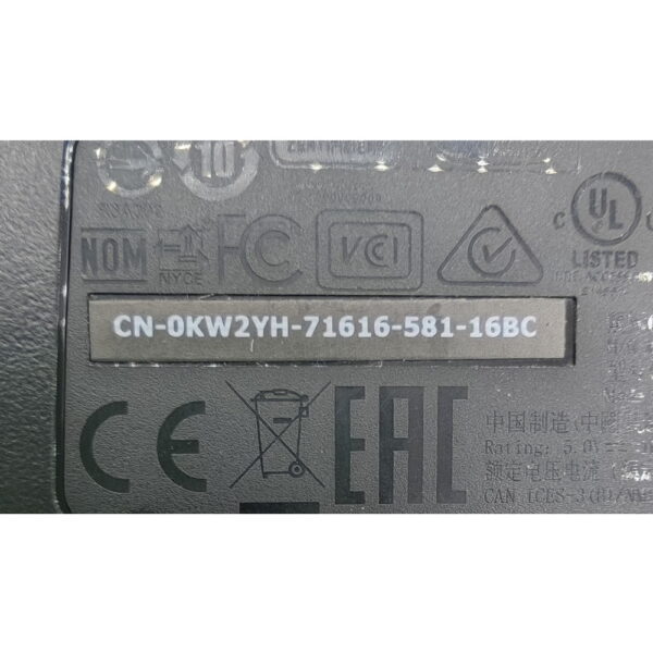 Мышь 0KW2YH, Dell, USB