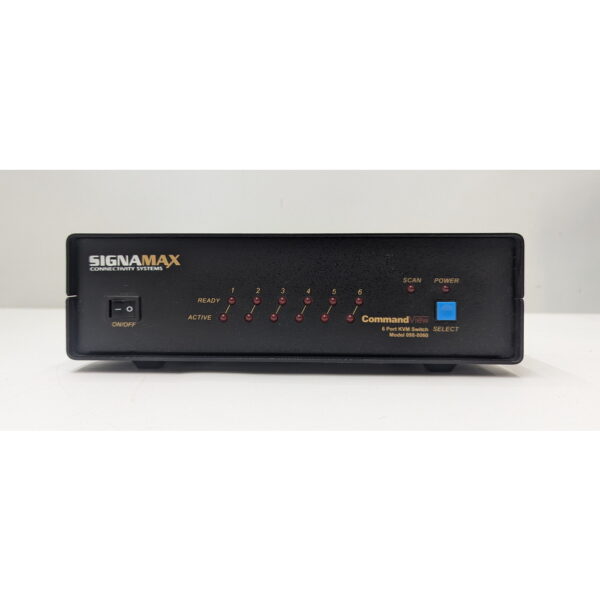 KVM-переключатель 098-8060 AESP Signamax, 6 портов , RS232, PC2x2, без блока питания