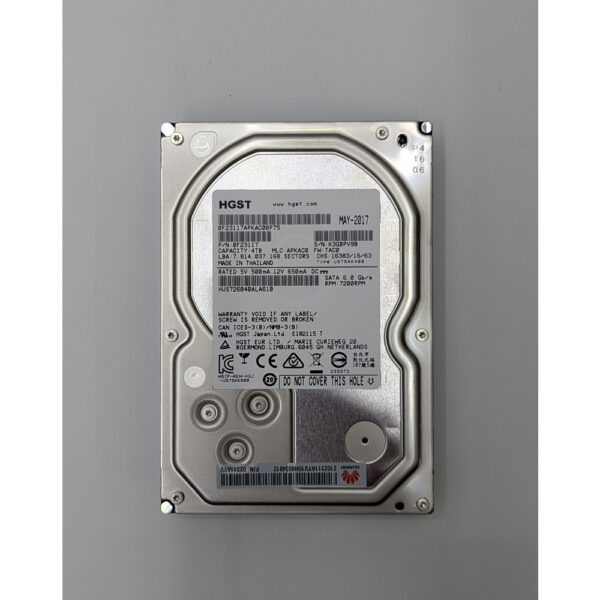 Жесткий диск HUS726040ALA610, 02311AYV, Huawei, 4 Тб, SATA, 3.5