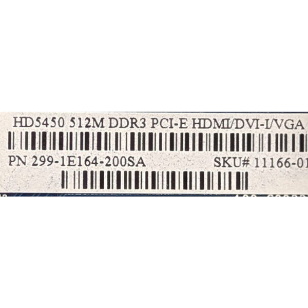 Видеокарта HD5450, 512 M, AMD Radeon HD 5450, 512 MB