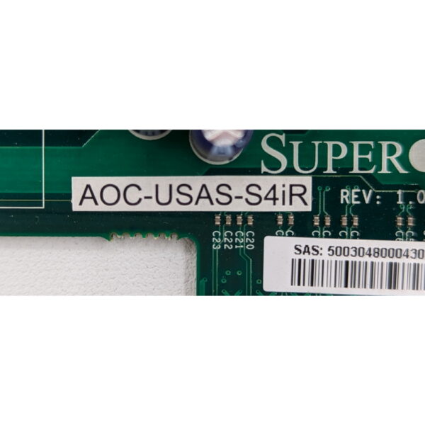 Контроллер RAID AOC-USAS-S4iR, Supermicro, PCI-E, 256Mb