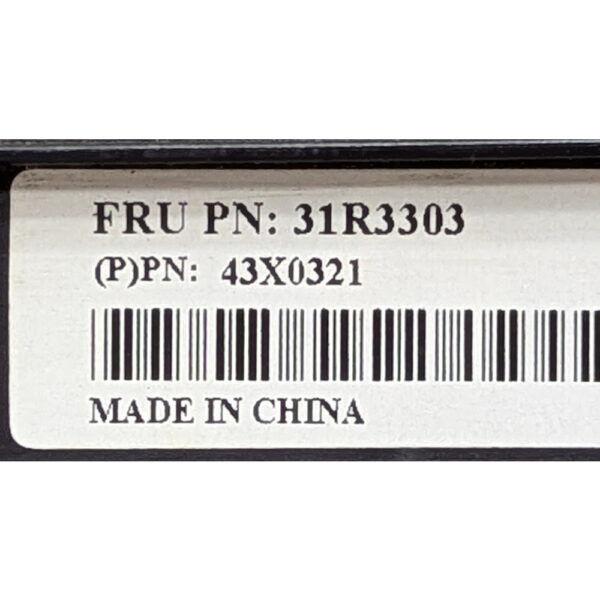 Заглушка 31R3303, 43X0321, IBM BladeCenter H