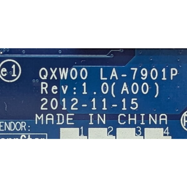 Материнская плата LA-7901P, QXW00, Dell Latitude E5430