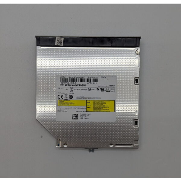 Привод DVD-RW 05JCC1, SN-208, GTA0N, Dell OptiPlex 9010, Latitude E5430, Sata, 12.7 mm