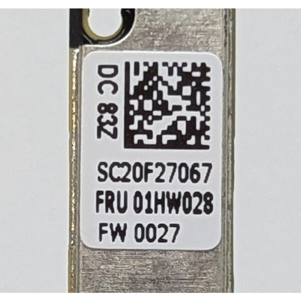 Веб-камера 01HW028, Lenovo ThinkPad E480, E485, E580, E585, E590, L580, X280, Yoga 11E 5th, Legion Y530-15ICH, Y540-15IRH