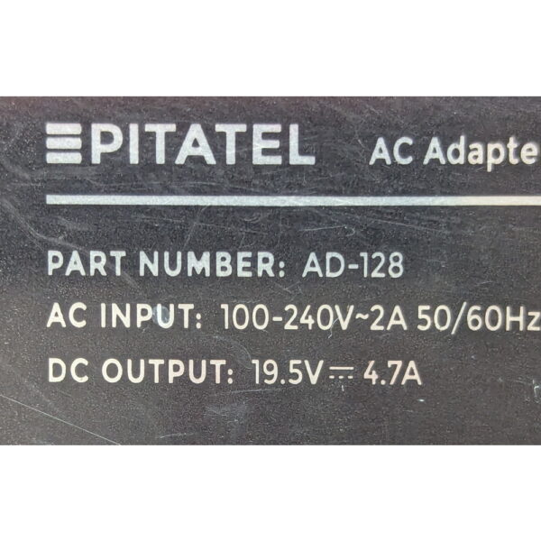 Адаптер питания AD-128, Pitatel (для Sony), 19.5v, 4.7a, 90w, без кабеля питания