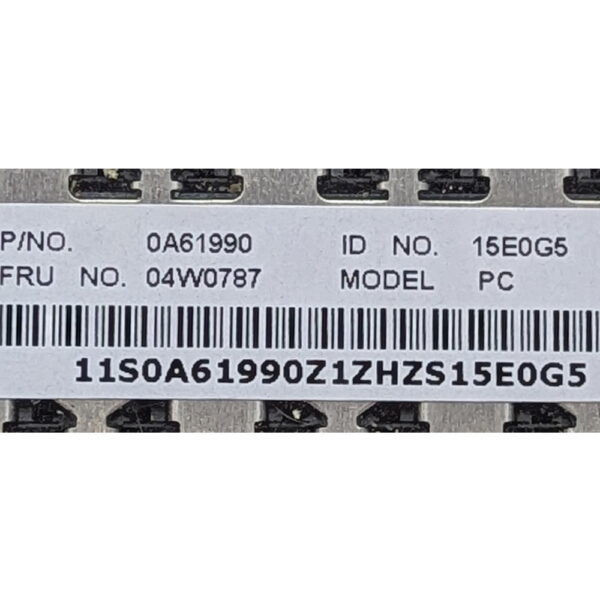 Клавиатура 04W0787, 142501-000H, Lenovo ThinkPad Edge E320, E325, E420, E425