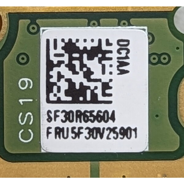 Сканер отпечатка пальцев 5F30V25901, Lenovo ThinkPad T15, P15, P17, T15g, T15p, P15v Gen1, X390, X395, T14