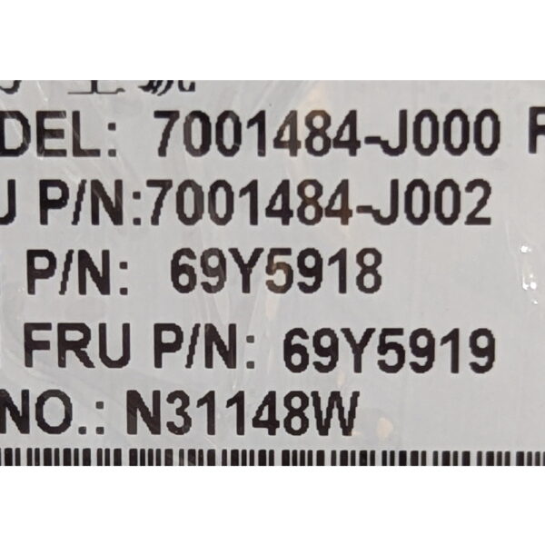 Блок питания 69Y5919, 69Y5918, 7001484-J002, 7001484-J000, IBM System x3690 X5, x3755M3, x3650M3, x3650M2, x3630M3, 675W