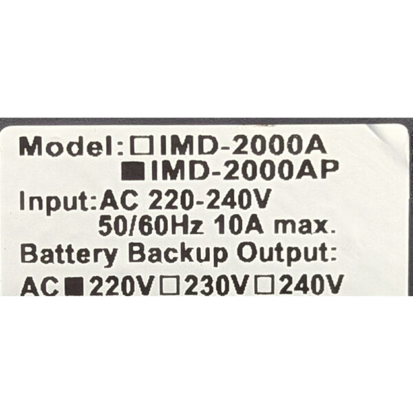 ИБП POWERCOM Imperial IMD-2000AP, 2000ВA, без аккумулятора
