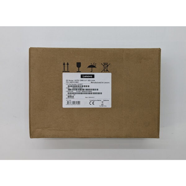 SSD диск 4XB7A74951, 02JH877, MZ-ILS3T80, Lenovo ThinkSystem DE Series, 1.92Tb, SAS, 2.5