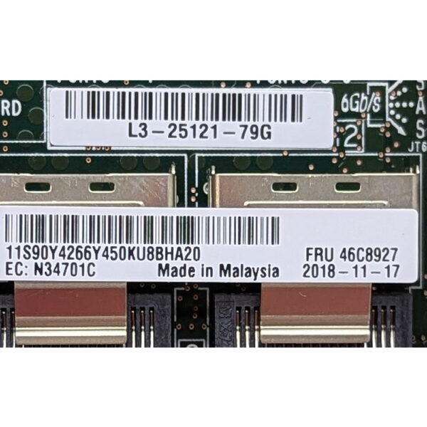 Контроллер RAID 46C8927, 90Y4266, IBM ServeRAID M5015, MegaRAID, SAS, 9260-8i, SAS2108, 512Mb