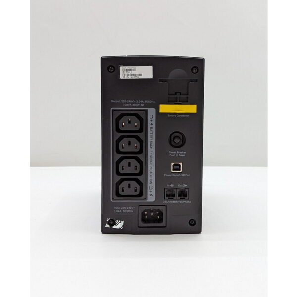 ИБП BX700UI, APC Back-UPS, 700VA, без аккумулятора