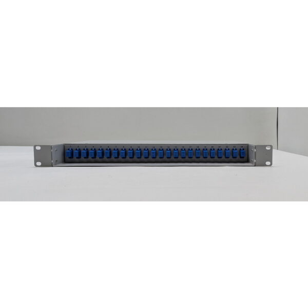 Оптическая панель 47C-20-SC-24-11GY, 19'' 1U, 24 адаптера