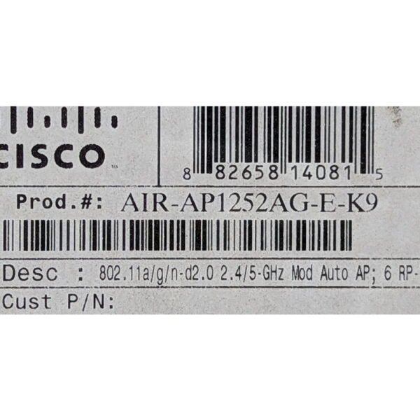 Точка доступа Cisco AIR-AP1252AG-E-K9