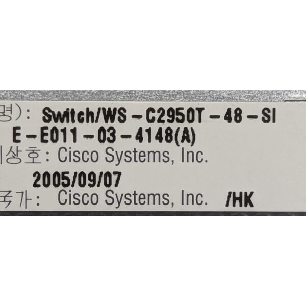 Коммутатор Cisco Catalyst WS-C2950T-48-SI