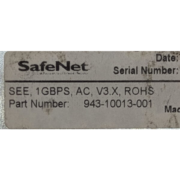 Коммутатор 943-10013-001, SafeNet