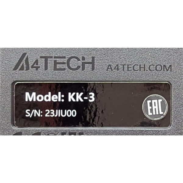 Клавиатура A4tech KK-3, USB