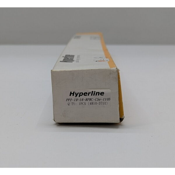 Патч-панель PP2-19-16-8P8C-C5e-110D, Hyperline, 19", 1U, 16 портов RJ-45